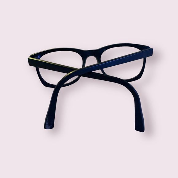 Warby Parker Eyeglasses Edgar 101 Matte Black Square Frames - Picture 4 of 7